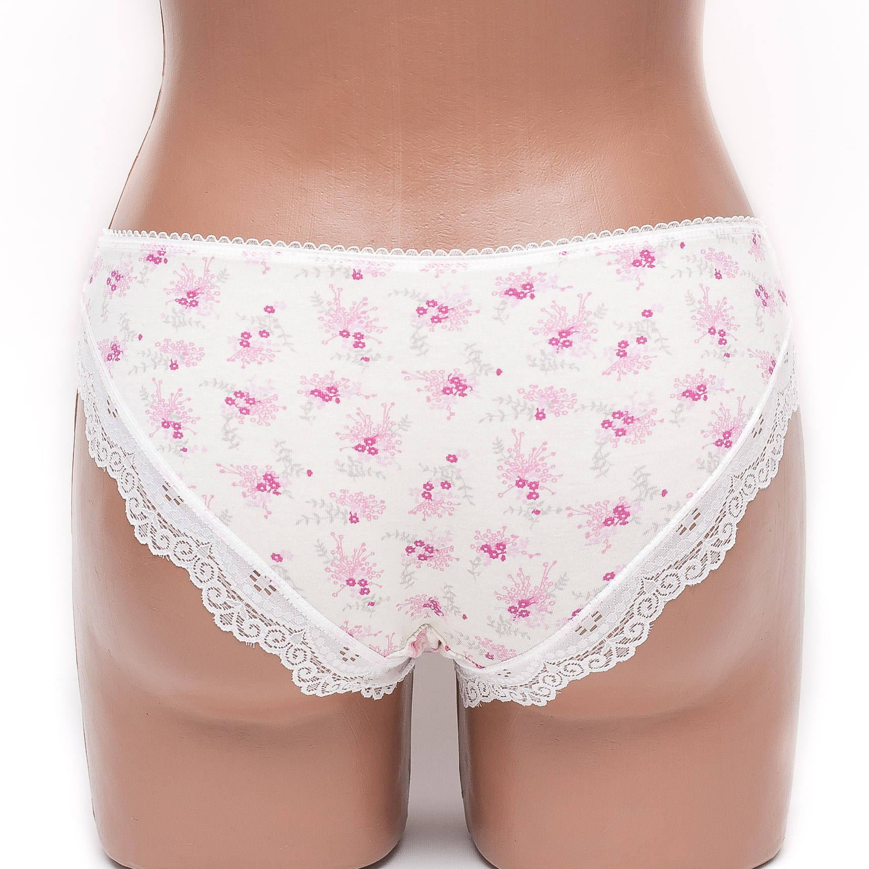 Трусы женские слип хлопок SEMM цвет молочный k3072-1